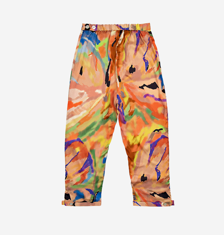 Womens Capri Pants Butterfly