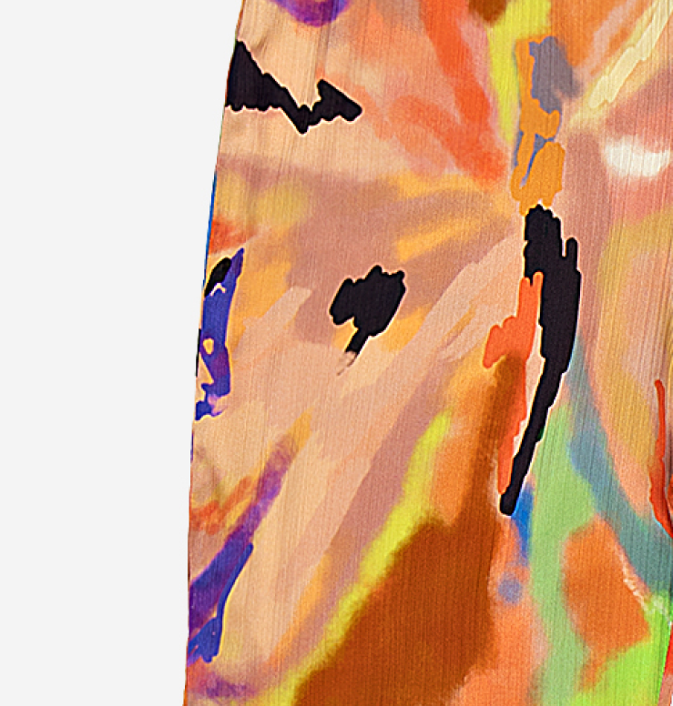 Womens Capri Pants Butterfly
