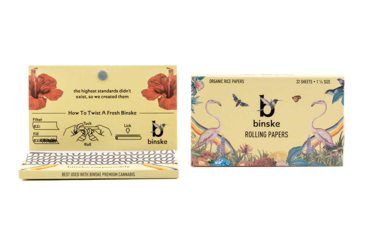 binske 1 1/4 inch Rolling Papers