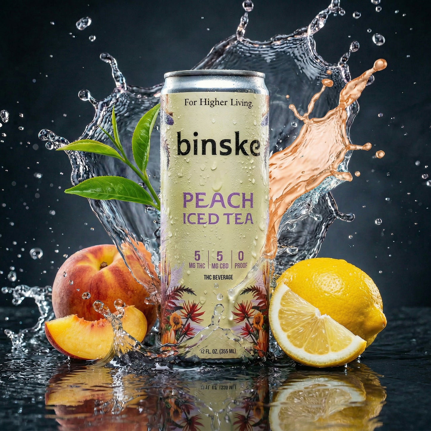 Peach - THC Iced Tea