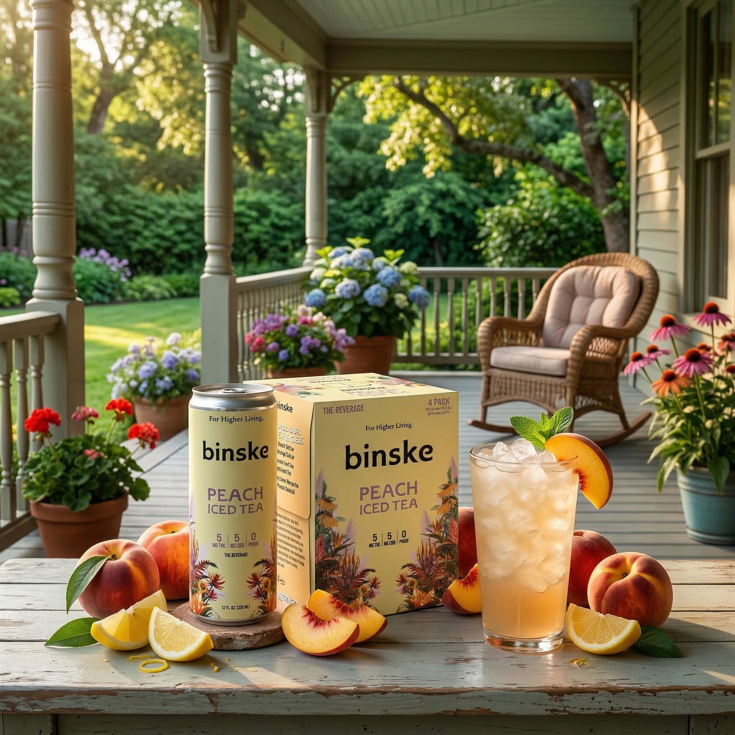 Peach - THC Iced Tea